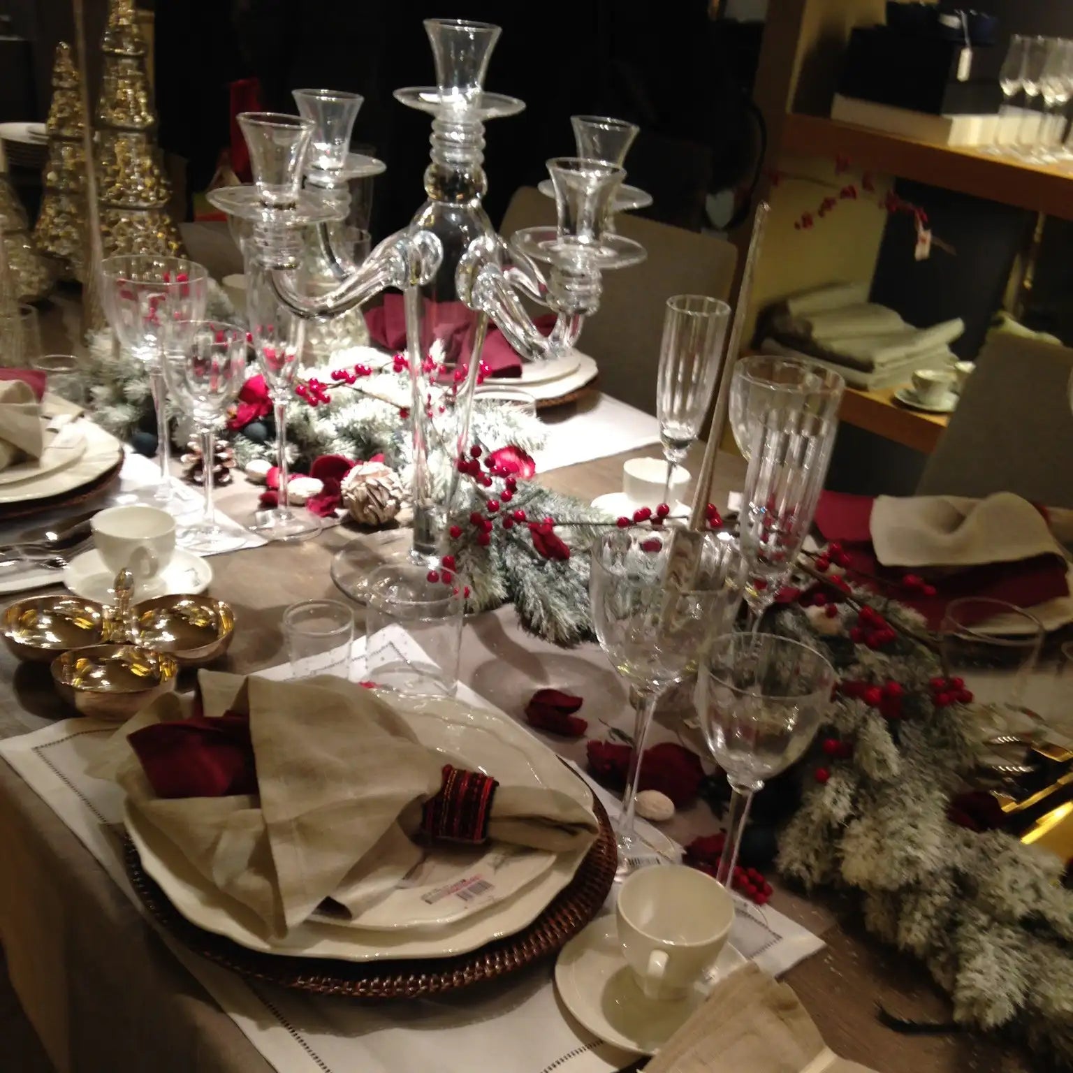 A traditional Christmas meal in France : a festive and elaborate affair